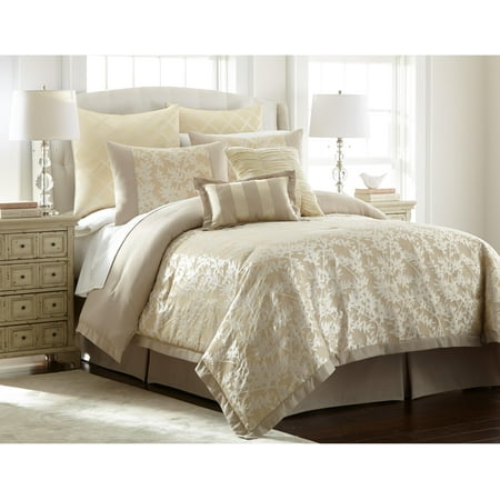 jacquard comforter set king tan piece jacquard comforter set king karan walmartcom jacquard comforter set king tan piece jacquard comforter set king karan walmartcom